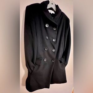 Calvin Klein Women’s Black Peacoat